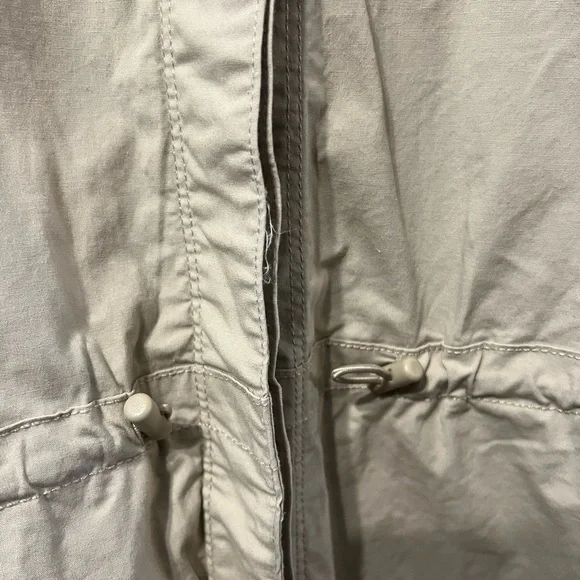 Celebrity Pink Khaki Button-Down Romper – XXL - Picture 7 of 7